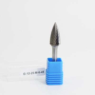 Goede prijs. 6 mm Sjang SG Puntige boom Diamant gesneden Carbide Burr Single Cut Diameter 6-25MM online