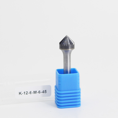 Goede prijs. SK 90 graden Countersink Carbide Burr Die Grinder Bits Single Cut LOGO 6mm Shank 40 CrMo Shank materiaal online