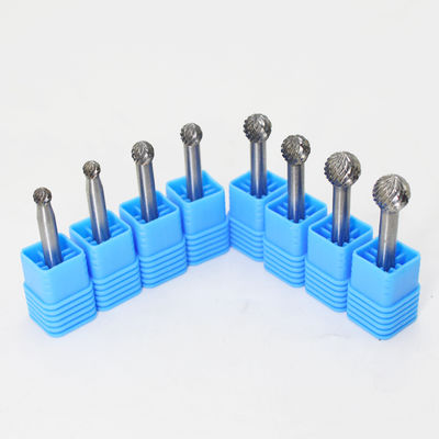 Goede prijs. Gepersonaliseerd slijpmiddel 1/8 2.35 Bur Bits Carbide Ball Shape Burr Cemented Tungsten Carbide Rotary Burr voor houtsnijwerk online