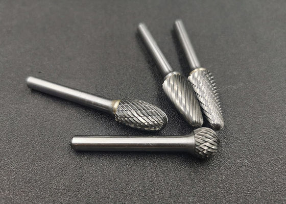 Goede prijs 6mm de Hoofd Kleine Steel Gecementeerde reeks van het carbide roterende dossier online