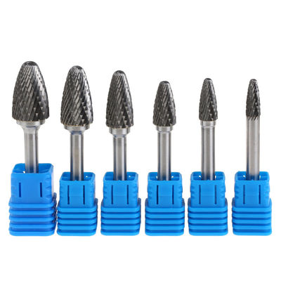 Goede prijs Hoog de Legerings Roterend Dossier van carbideburr double cut cutting tools - het Carbide Roterende Braam van de kwaliteits Super Scherpe Snelheid online