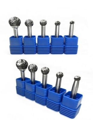 Goede prijs. 6 mm Schank D-type Carbide Ball Burr Hardheid Aluminium gesneden Carbide Burrs online