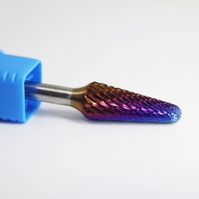 kwaliteit Otary Burrs voor metalen taper schampen met radiuscarbide deburring bits fabriek