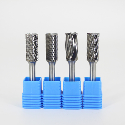 Goede prijs 1/8 Schank Tungstencarbide Burr Bits met totale lengte 38-81 mm Hoofddiachter 3-25 mm online