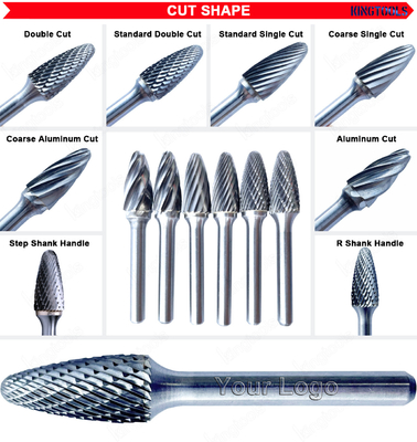 Goede prijs. CNC-gravering Carbide Hout houtsnijwerk Bits Goede mechanische stabiliteit Carbide Burr Cutter online