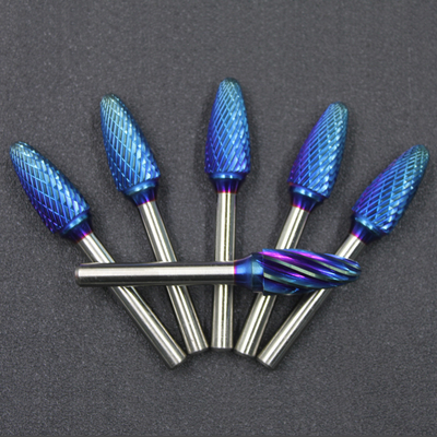 Goede prijs. ZILVER Tungstencarbide Burr Set 1/8-1/4 inch of 3-6mm Scank Size Cobalt Ingredient online