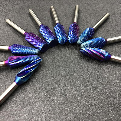 Goede prijs. Behoorlijk opslagdoosje inclusief Precision Cutting Hard Alloy Rotary Burr Set BREE/ROUND TREE/CYLINDRICAL FORM BURRS online