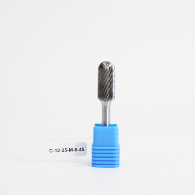 Goede prijs 6mm Schank SC Cylinder Ball Nosed Coment Rotary Burr Bits Single Cut Type of Cut DOUBLE CUT LOGO online