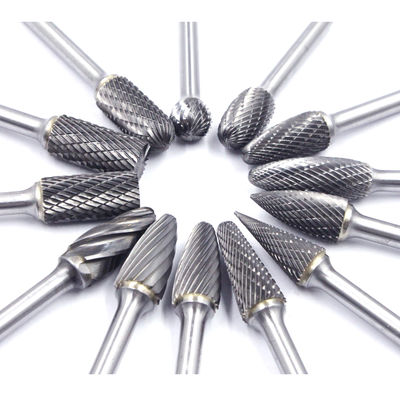 Goede prijs. OEM Alle Typen Aangepaste Roterende Frees Wolframcarbide Boor Bits Carbide Set Wolframcarbide Roterende Freesbestanden online