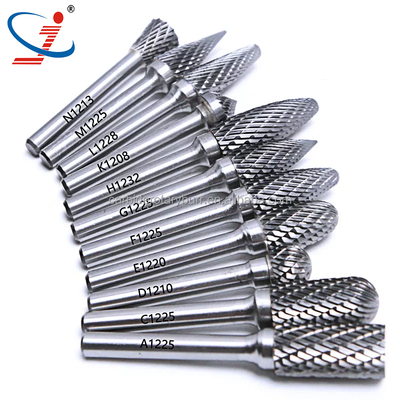 Goede prijs. 1/4 Schacht Dubbelgesneden Wolframcarbide Burr voor Metaal Polijsten online