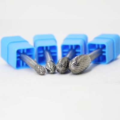 Goede prijs. Fabrikant Warm verkopen Alle soorten klaar voor verzending E Ovale vorm 6 inch lang Dubbel gesneden wolfraam staal Solid gecementiseerde Carbide Burrs online