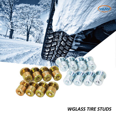 Goede prijs. Customized Tungsten Carbide Anti-slip Tire Studs with Cylindrical Shaped Carbide Core and Zinc Coated Surface online