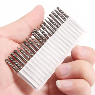 Goede prijs. Wolfraamcarbide roterende boor Set 10pcs 3mm Schank online