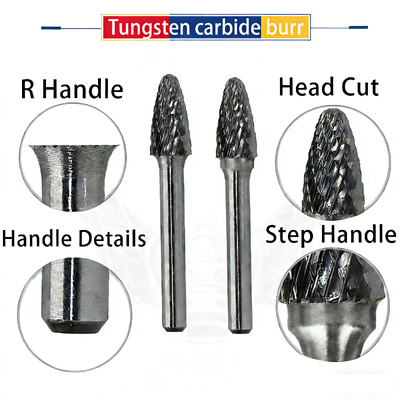 kwaliteit Carbide Rotary Burr Voor Metalen Deburring Borfressen Voor Het Verwijderen Van Zwaaien fabriek