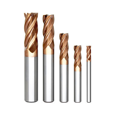Kwaliteit Carbide End Mill CNC-snijgereedschap voor precisie-metaalbewerking Contourfrees en werkstukprofielen fabriek