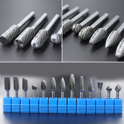 Kwaliteit Type B wolfraamcarbide roterende burs Carbide burs -cilindervormig eindsnijwerk fabriek