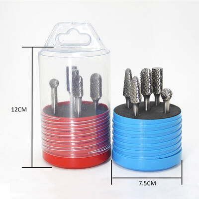 Kwaliteit 6 mm Sjang SG Puntige boom Diamant gesneden Carbide Burr Single Cut Diameter 6-25MM fabriek