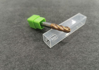 6mm de Molen van het de Neusbeëindigen van de Carbidebal voor Knipsel, de Molen Gouden Kleur van het 4 Fluitbeëindigen
