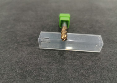 6mm de Molen van het de Neusbeëindigen van de Carbidebal voor Knipsel, de Molen Gouden Kleur van het 4 Fluitbeëindigen