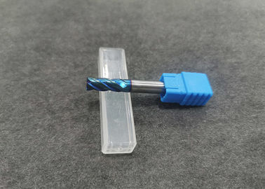 Goede prijs Blauwe Met een laag bedekte het Beëindigenmolen van het Wolframcarbide, de Snijder van het Carbidemalen voor Machineknipsel online
