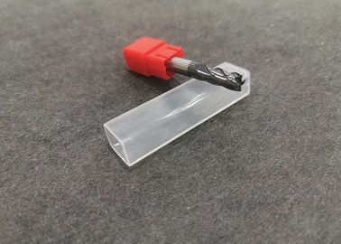 Zwarte Stevige Carbidematerialen 6mm de Snijder van de Beëindigenmolen, de Duurzame Lange Molens van het Steelbeëindigen