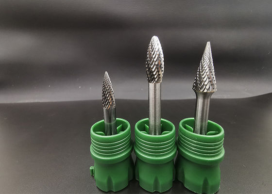 Goede prijs. Sc SF SL 1/4“ Steel 6,35 mm Dia Double Cut Solid Carbide Roterend Burr Porting Tools Carbide Burrs van Sb van OEM/ODM SA online