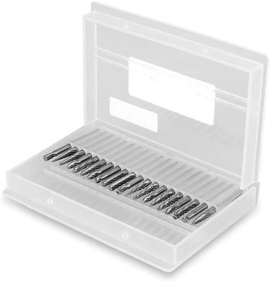 Goede prijs. 20PC het dubbel sneed Carbide Burr Set -“ (3mm) Steel 0,118, Roterende Hulpmiddel Scherpe Bramen online