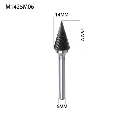 Goede prijs. Het dubbel sneed Wolframmolen Cylindrical Carbide Burr With 1/4“ Steel online