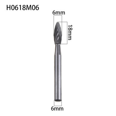 Goede prijs H VAN HET DE VLAMcarbide VAN SHAPE 6MM DE BRAAM/DE MATRIJZENmolenbeetjes VOOR ALUMINIUMhoogtepunt - GROOTTE online