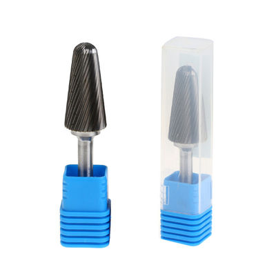 Goede prijs 1/4 het“ Dubbel sneed Rang 25mm van de Carbide Roterende Braam YG10X Roterende Dossierbraam online