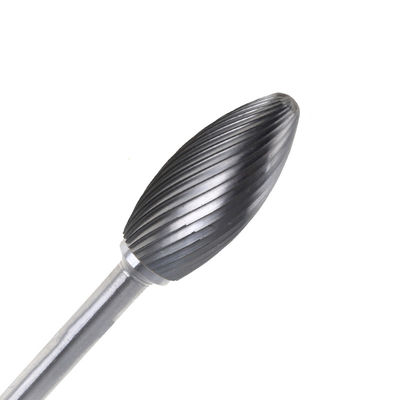 Goede prijs De zilveren van het Carbideburr bits rotary tool grinding van het Vlamwolfram Weerstand van de de Beetjesslijtage online